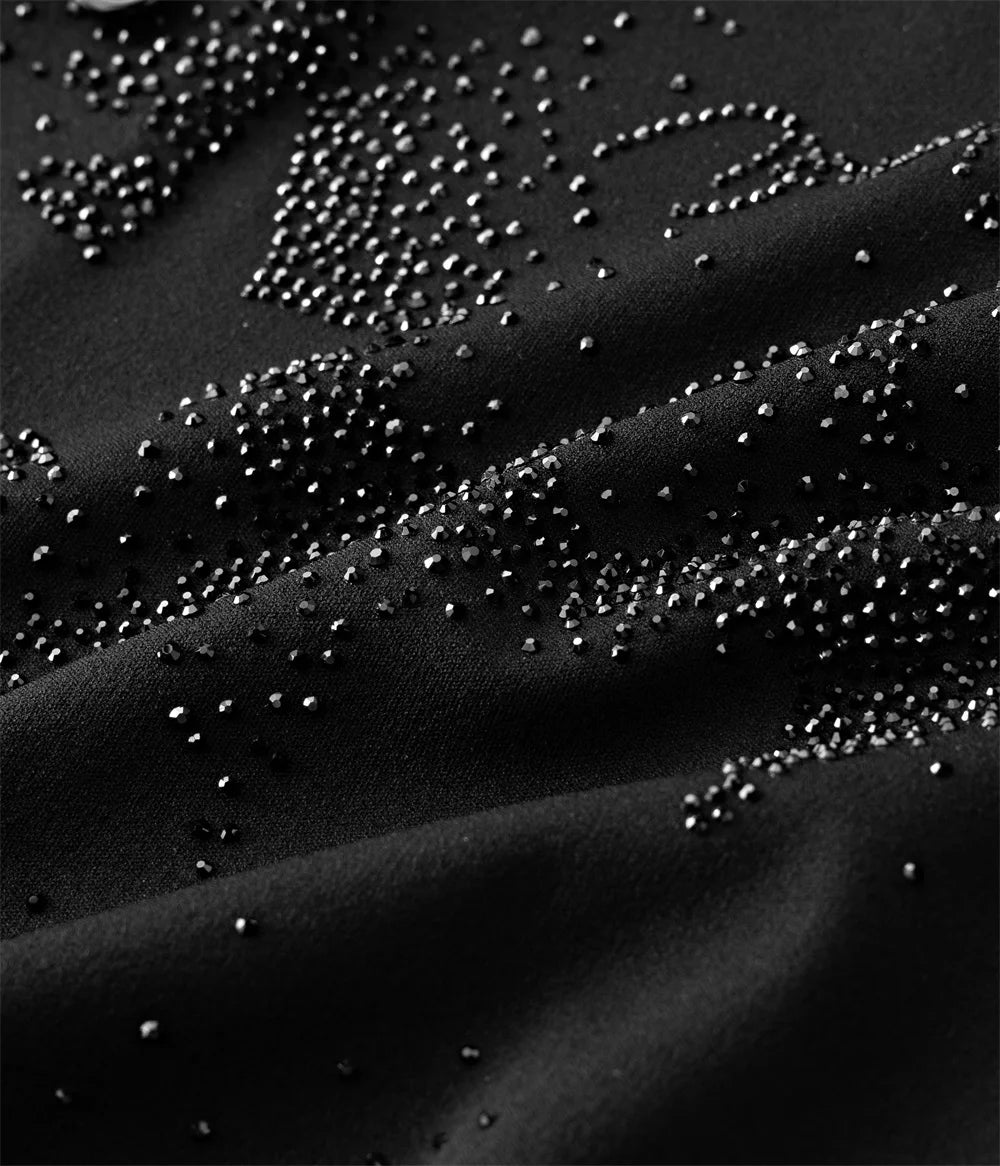 Modern Star Rhinestone Casual Shirt