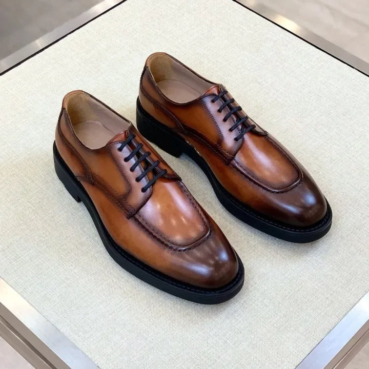 Stylish Lace-Up Leather Shoes