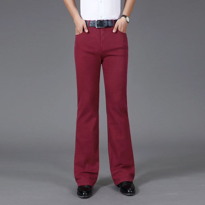 Luxurious Tailoring Bell Mouth Trousers