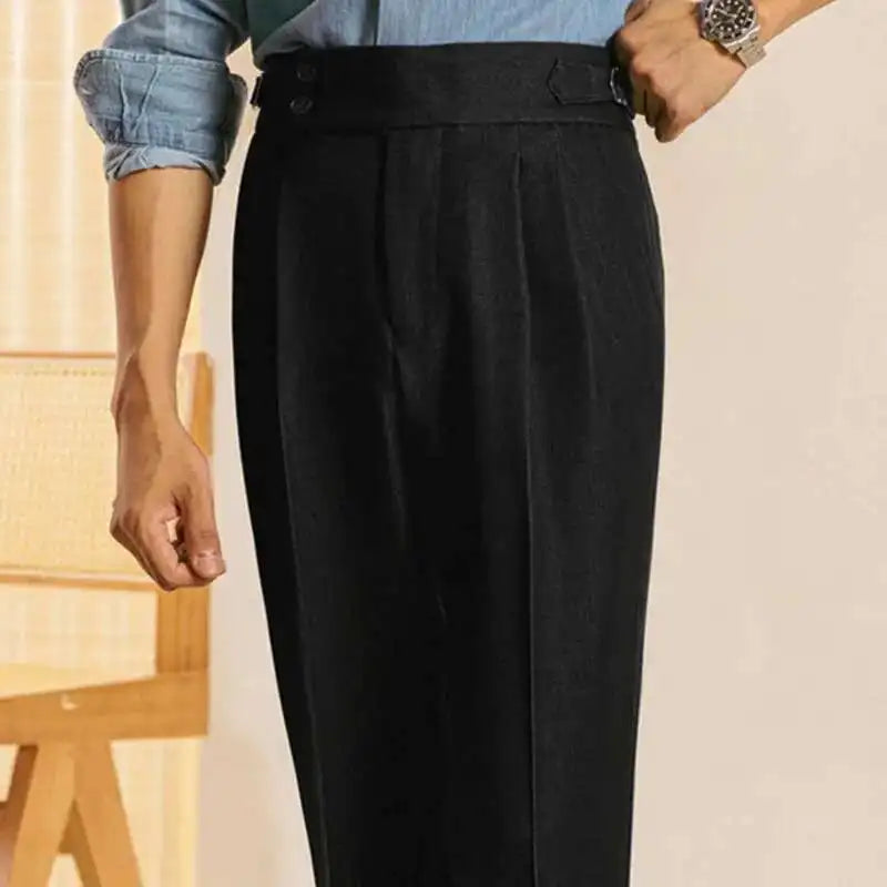 Versatile Italian High Waist Business Pants