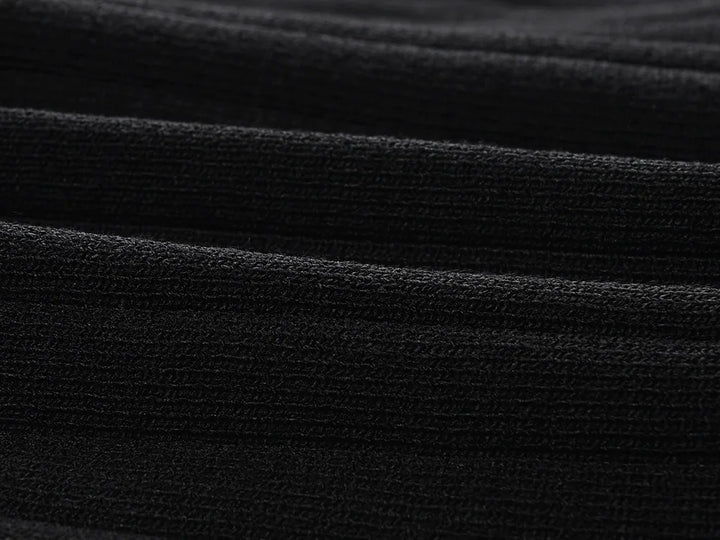 Stylish Chain Buckle Knitted Sweater