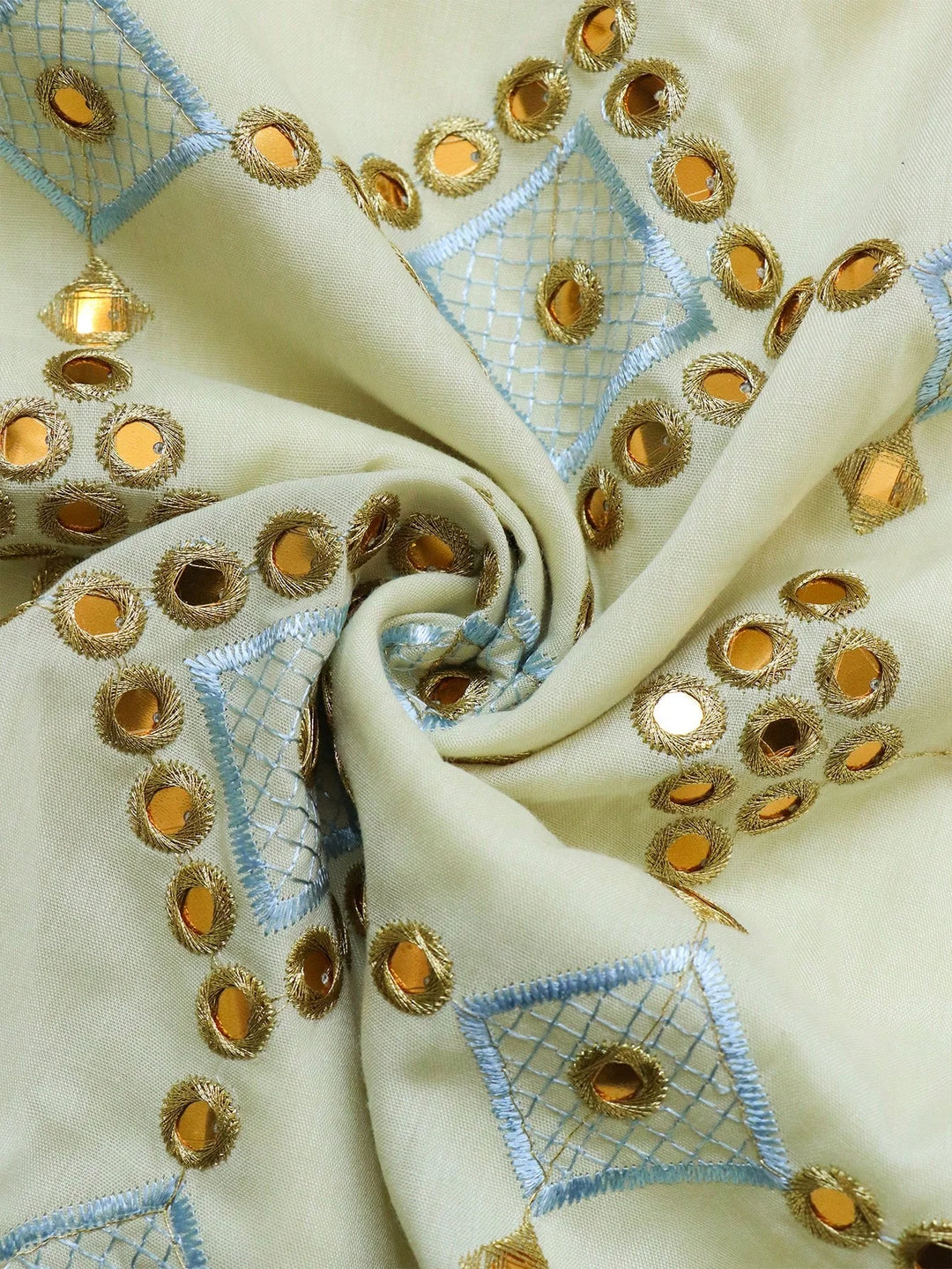 Luxury Sequined Two-Piece Floor-Length Dress