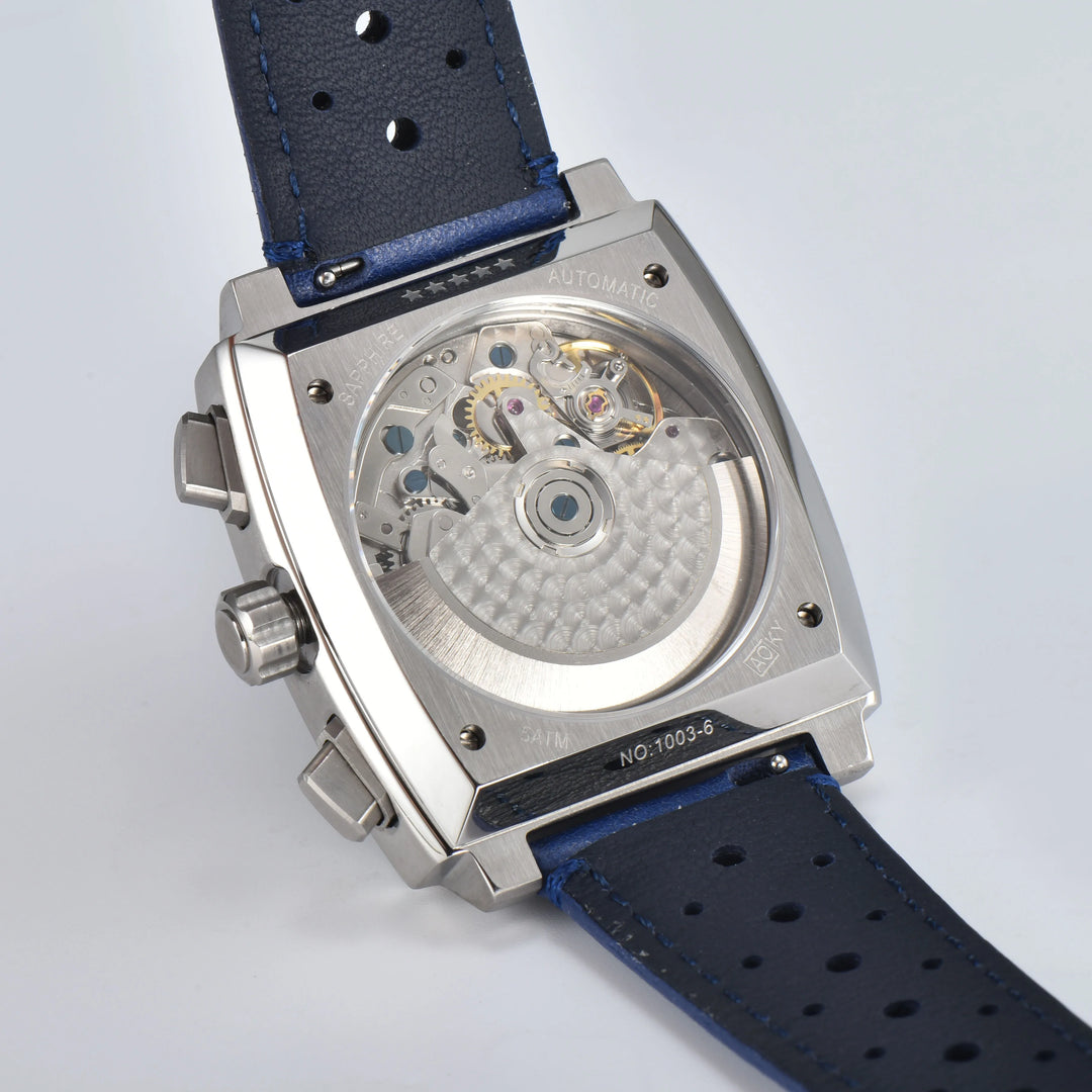 Luxury Stainless Mechanical Wristwatch
