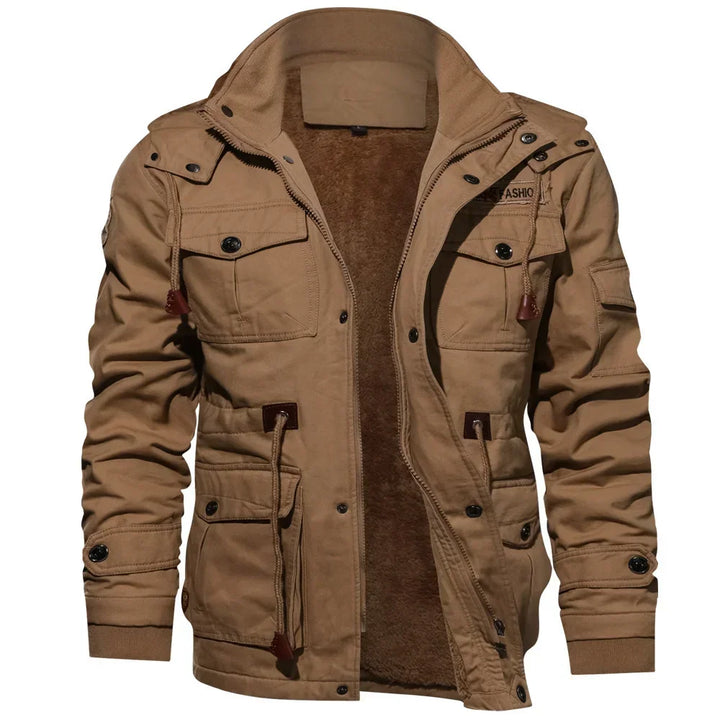 Cotton Plush Tactical Coat
