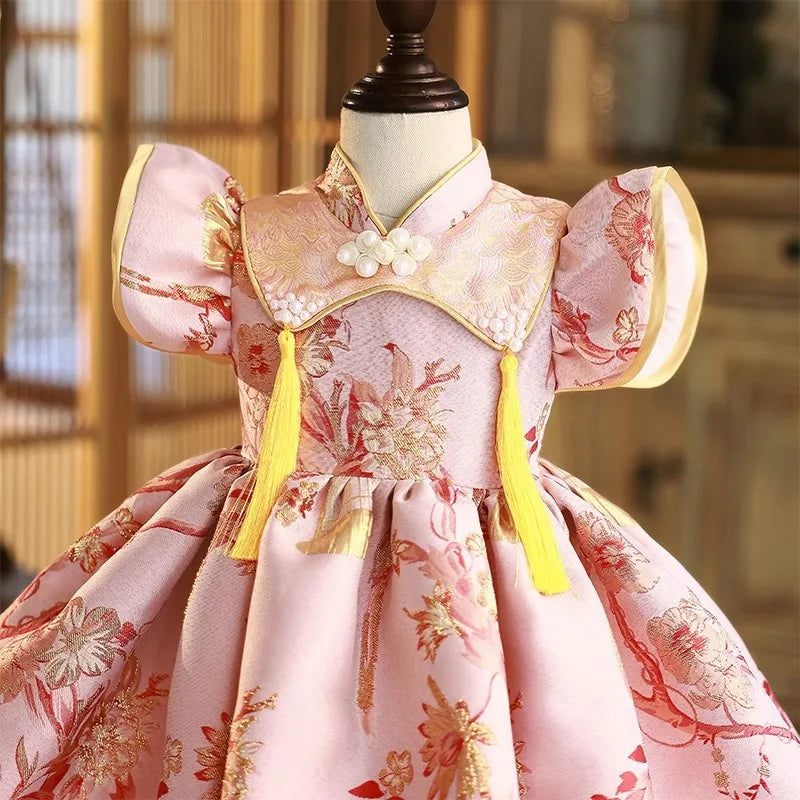 High-End Cute Toddler Princess Ball Gown