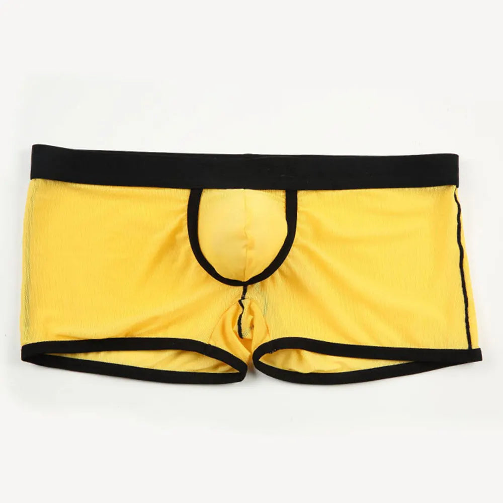 Low-Waist Mesh Boxer Briefs