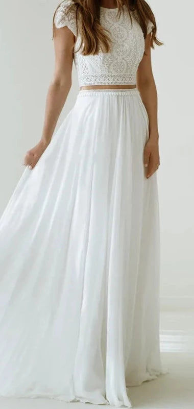 Dreamy Chiffon Bridal Dress