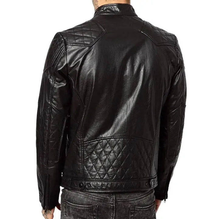 Real Soft Lambskin Leather Jacket
