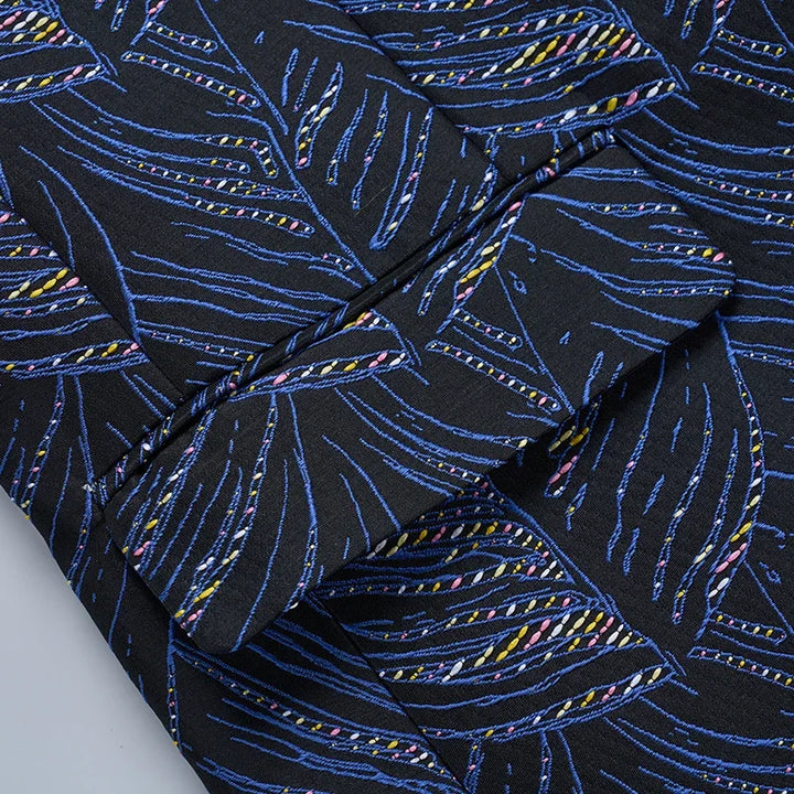 Formal Jacquard Blazer