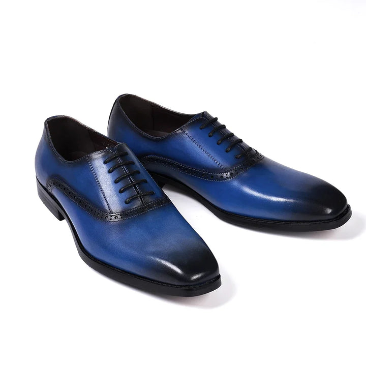 Refined Plain Toe Oxford Shoes