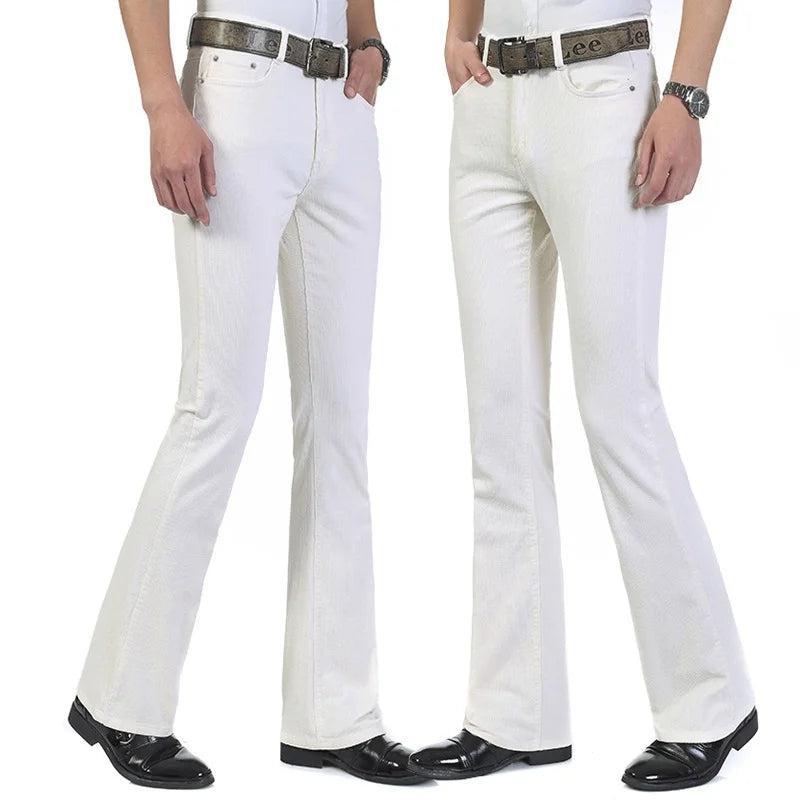 Luxurious Tailoring Bell Mouth Trousers