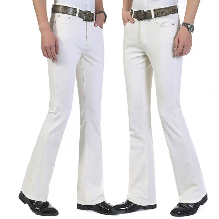 Luxurious Tailoring Bell Mouth Trousers