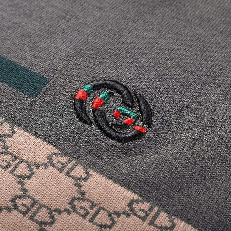 Versatile Striped Knitted Sweater