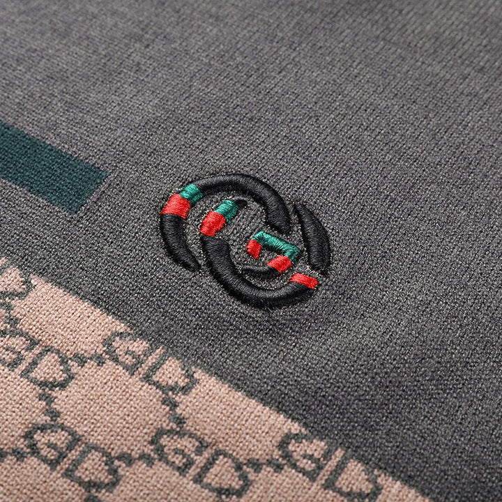 Versatile Striped Knitted Sweater