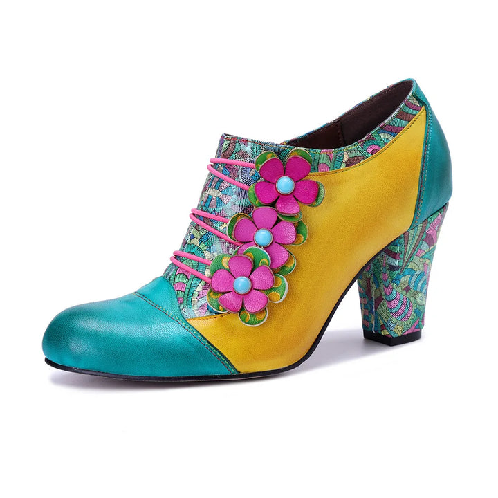 Light Luxury Printed Pumps