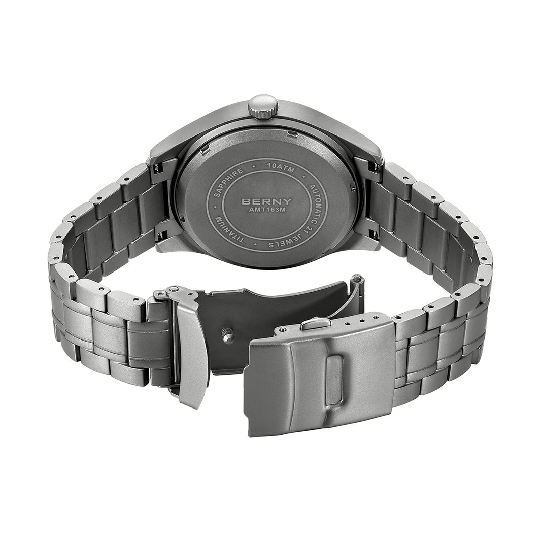 Elegant Mechanical Full Titanium Watch