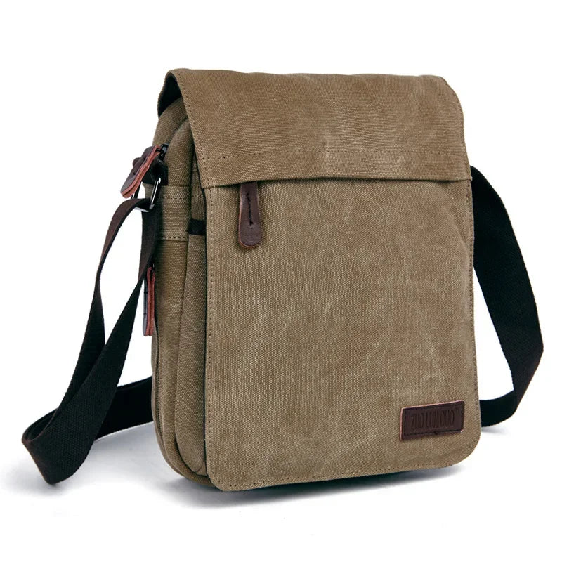Vintage Single Shoulder Canvas Bag