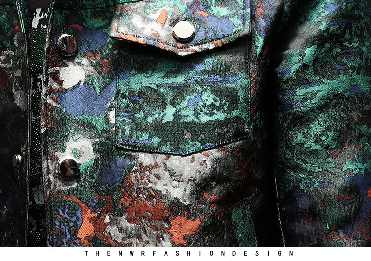 Regal Jacquard Bomber Jacket