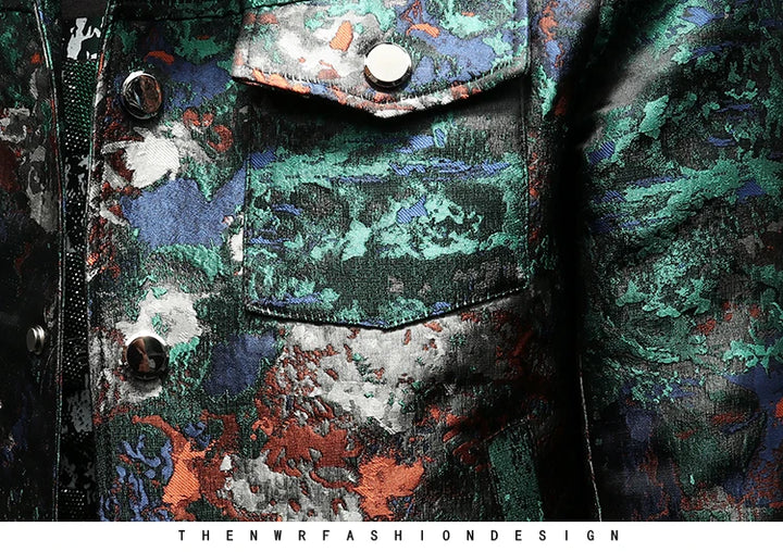 Regal Jacquard Bomber Jacket