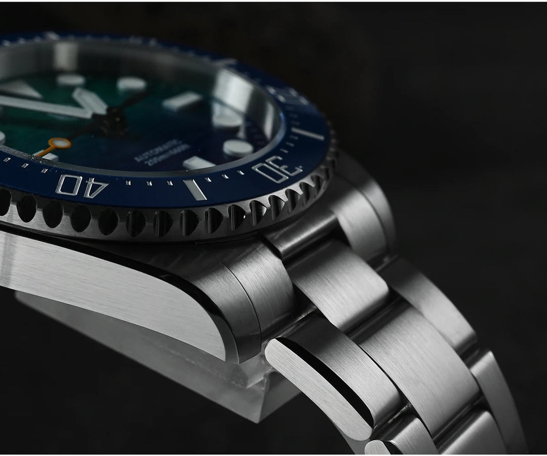 Regal Waves Texture Dial Mechanical Watch