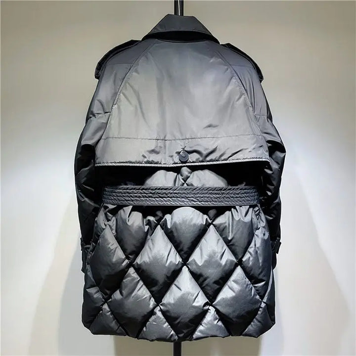 Premium Slim Fit White Duck Down Jacket