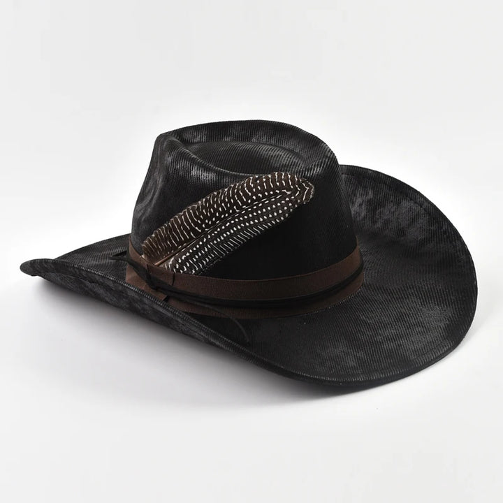 Dashing Feather Western Cowboy Hat