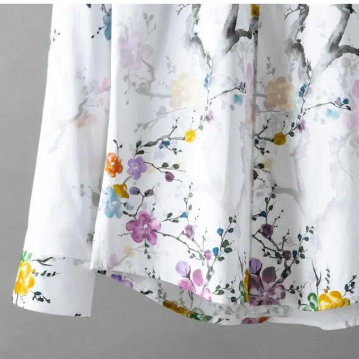 Stylish Floral Printed Men's Cotton Shirt