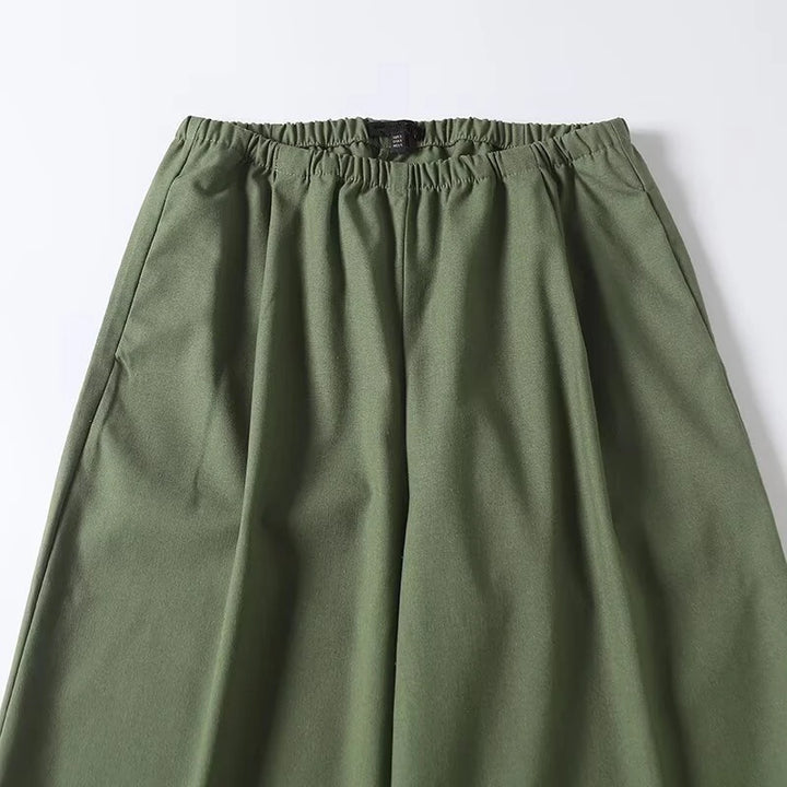 Comfortable Linen Wide-Leg Pants