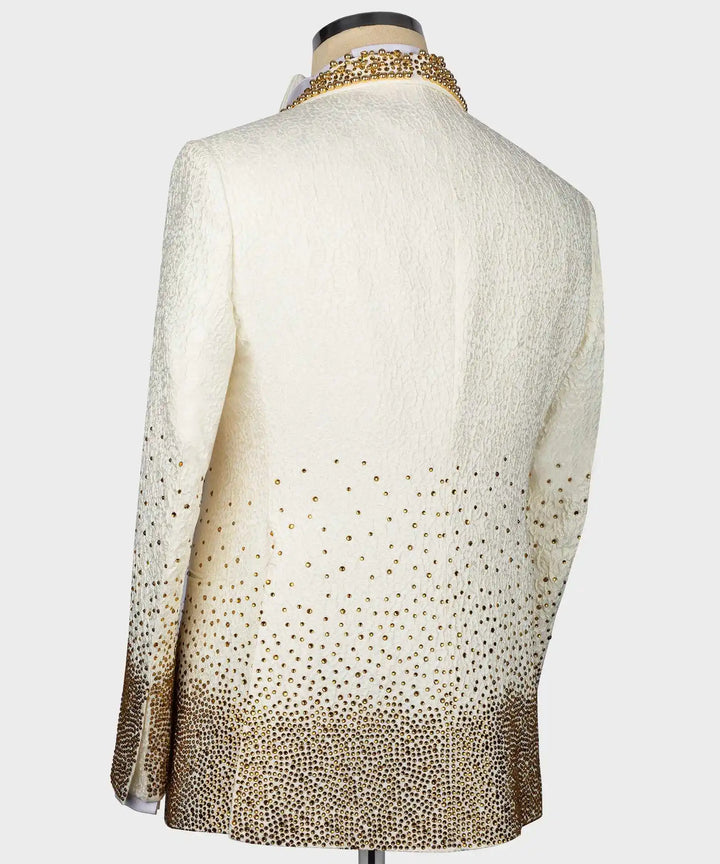 Glamorous Shawl 3-Piece Men's Suit