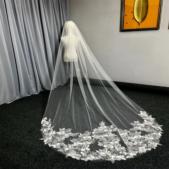 Stylish Cathedral Bridal Veil