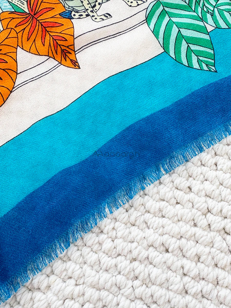 Stunning Knitted Cashmere Shawl