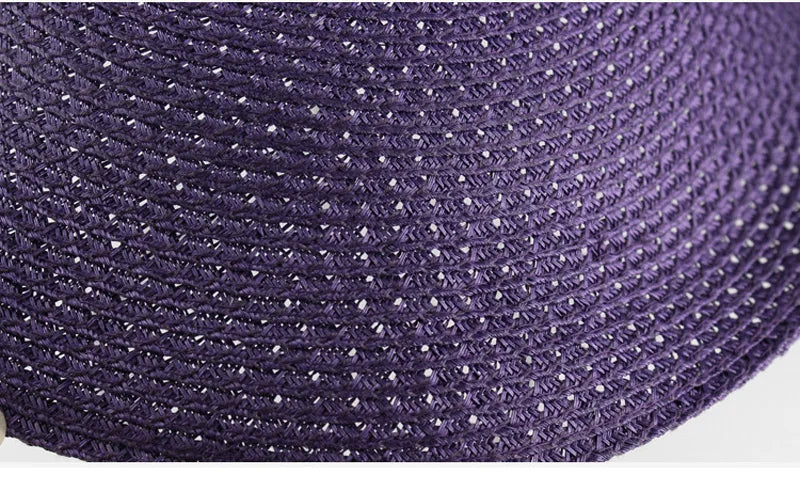 Elegant Bow Ribbon Panama Hat