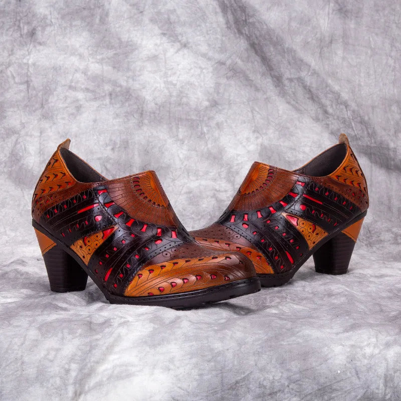 Refined Sewing High Heel Pumps