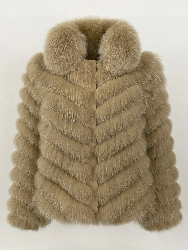 Luxury Real Fur Streetwear Coat