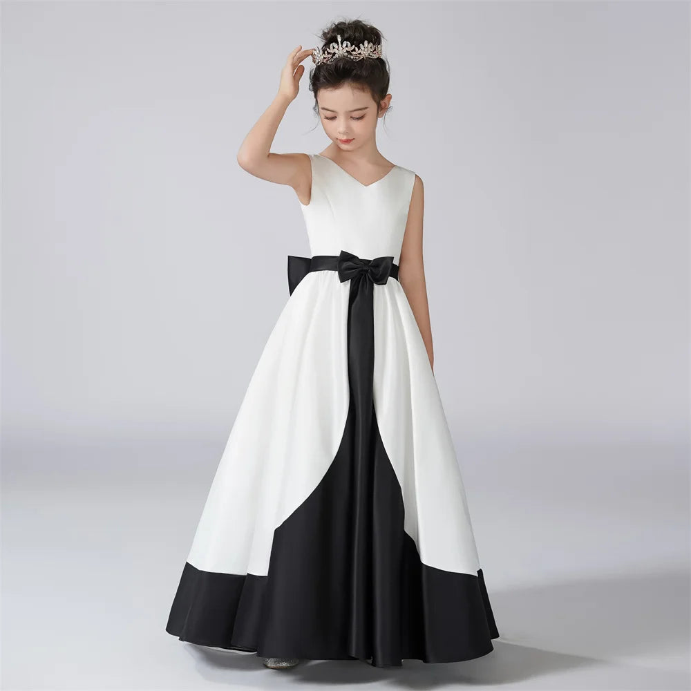 Detachable Bow Formal Princess Gown