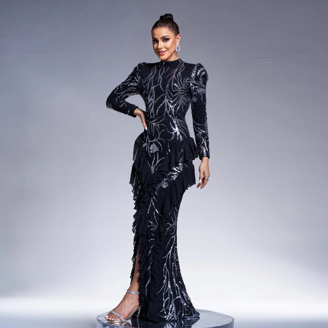 Glamorous Plus Size Fishtail Gown