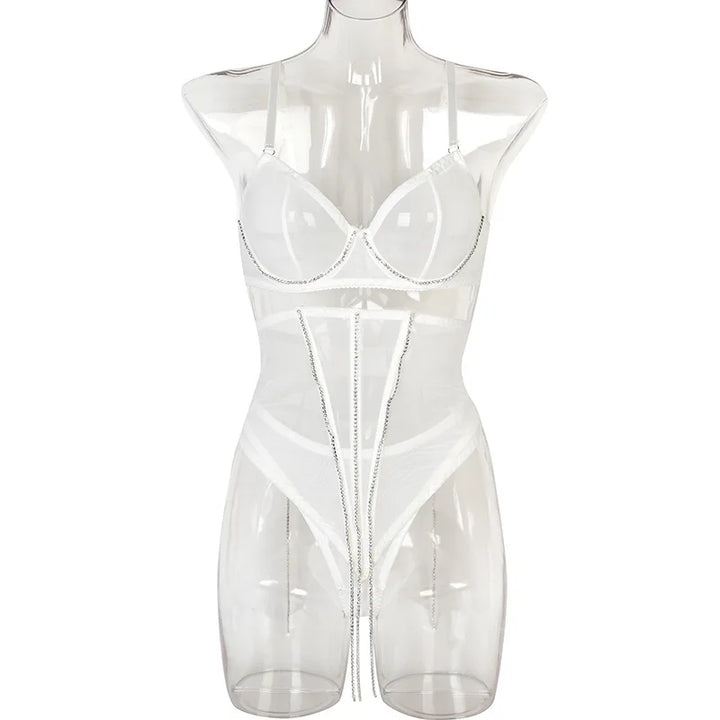 Sparkling Tassels Lingerie Set