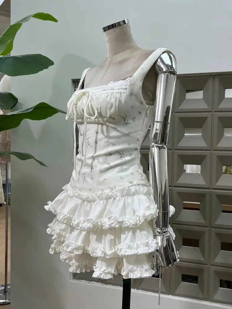 Luxury Two-Piece Youthful Girls Skirt Set