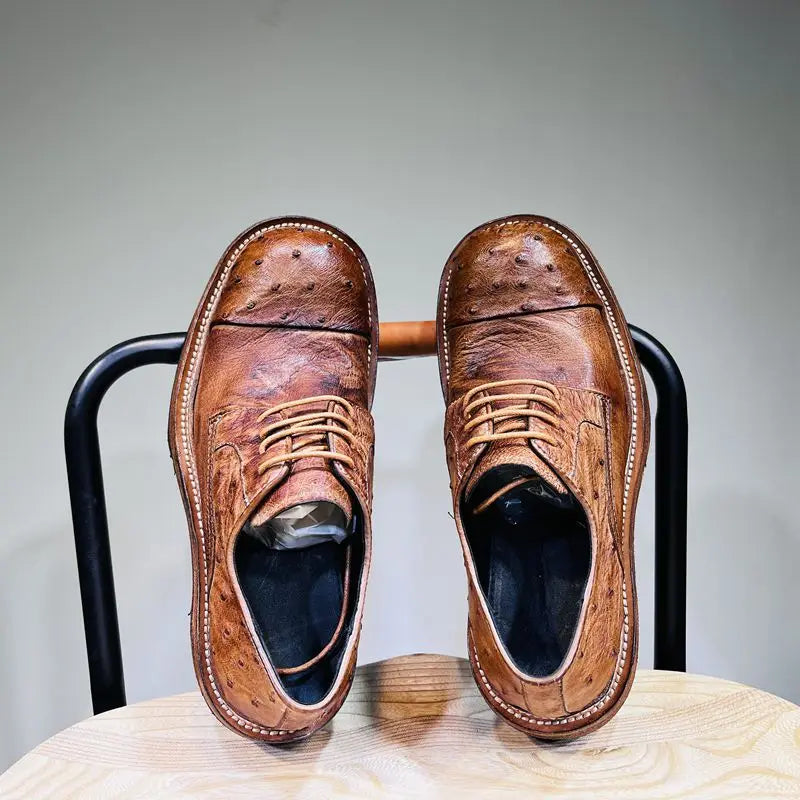 Comfortable Lace-Up Derby Shoes