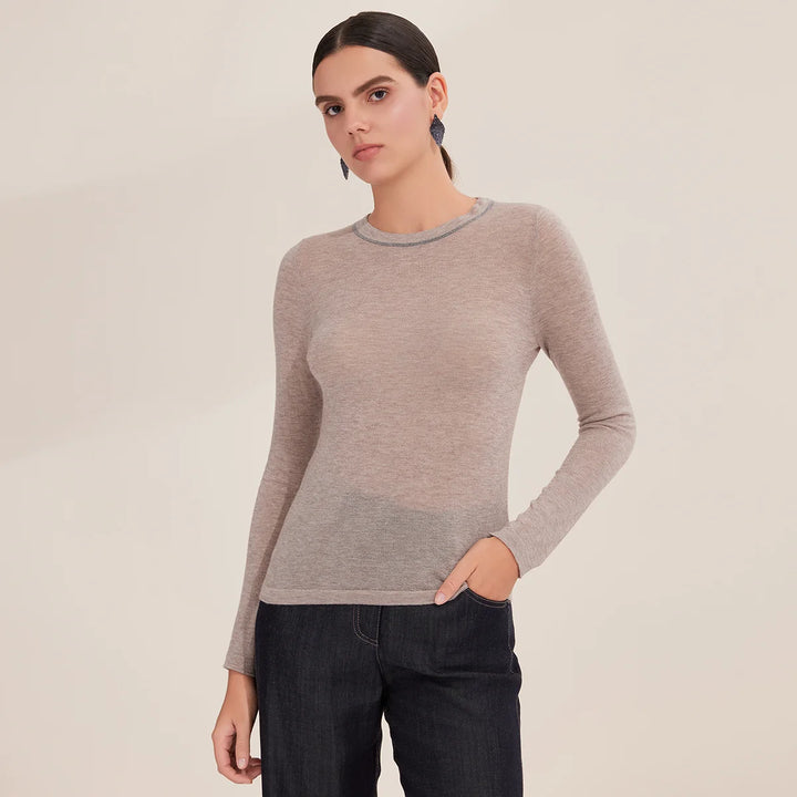 Stylish Italian Crafted Slim Fit Pullover