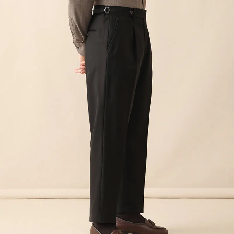 Classic Wool Blend Hombre Dress Pants