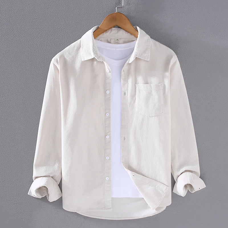 New Youth Fashion Corduroy Shirt