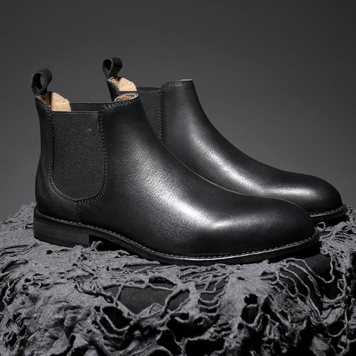 Sleek Welted Chelsea Boots