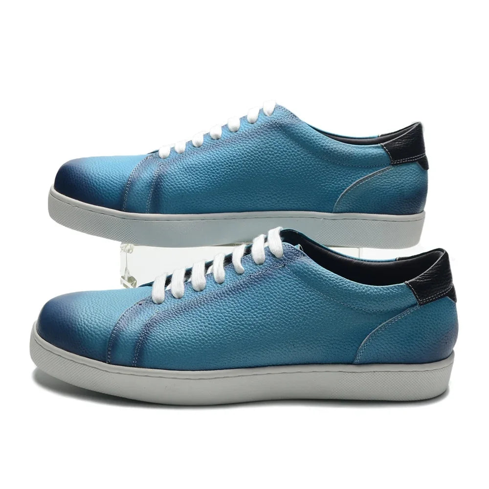 Cool Natural Leather Sneakers