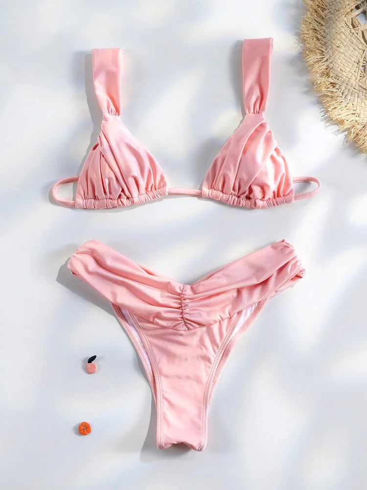 Classic Triangle Micro Bikini Set