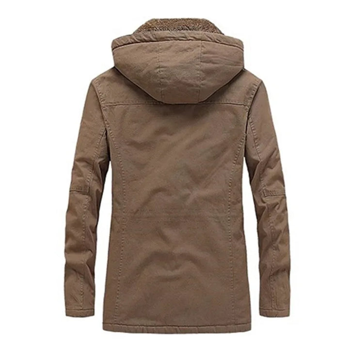 Fashionable Thick Fleece Parka Jacket