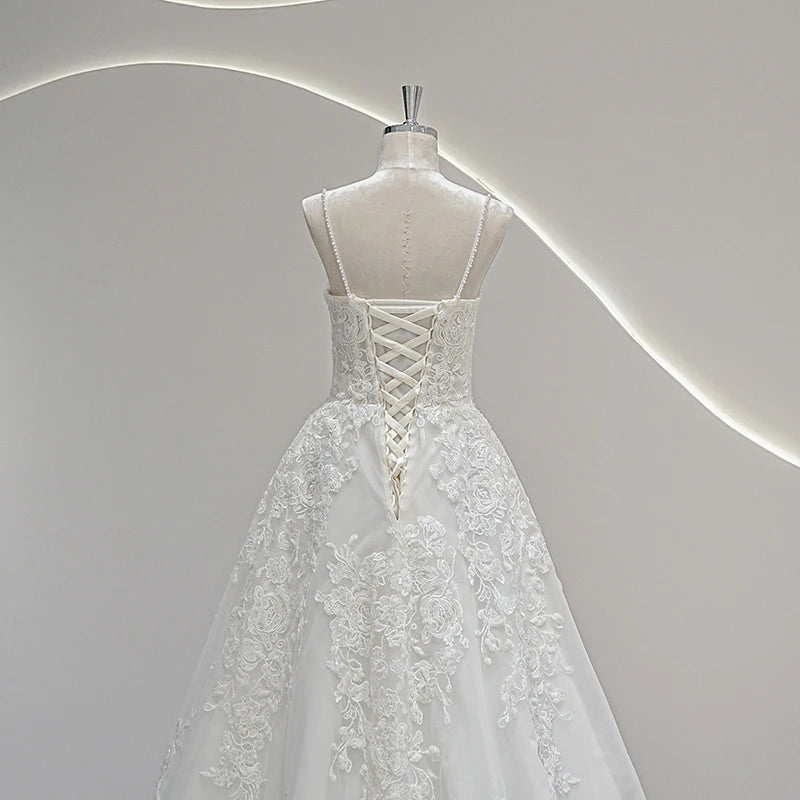 Experience The Crystal Elegance Wedding Dress