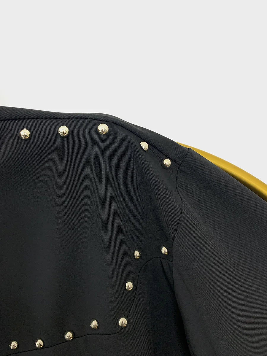 Smart Rivet Details Casual Shirt