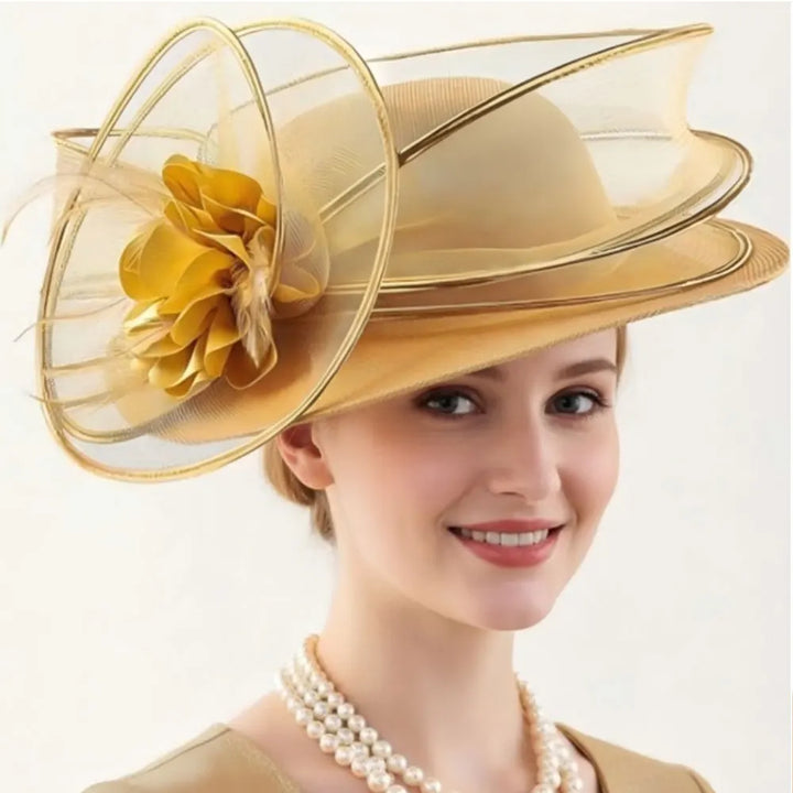 Royal Mesh Veil Hat