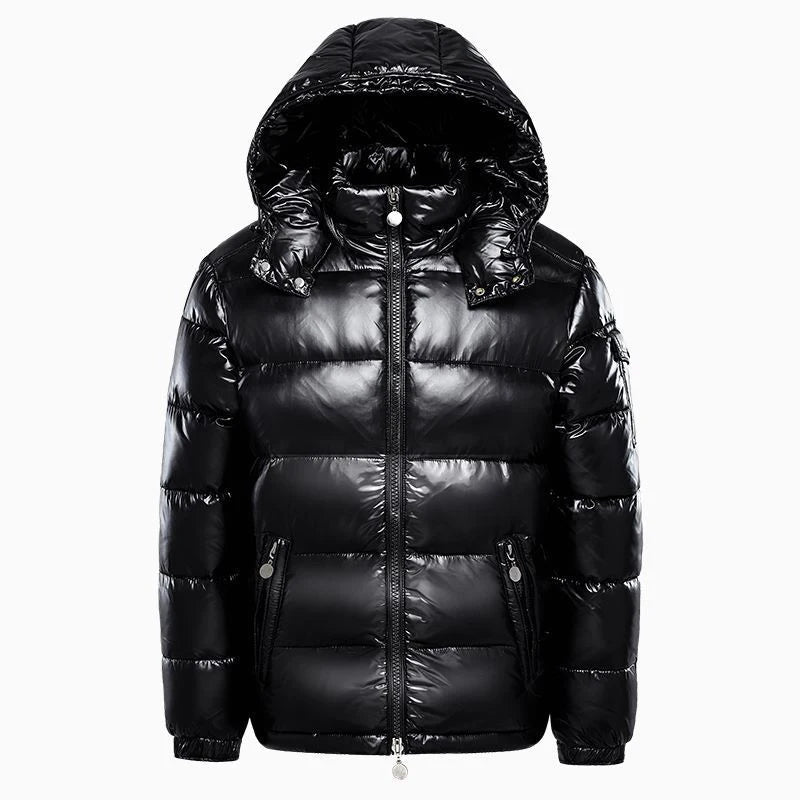 Shiny Thick Parka Ski Jacket